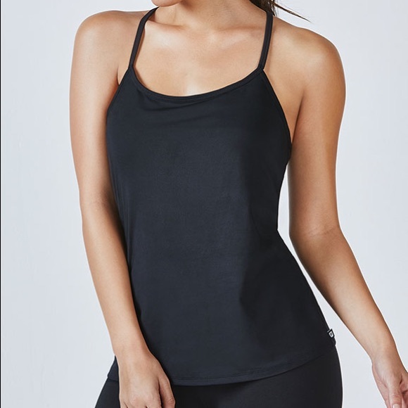 2/$30🍑 FABLETICS Black Penny Tank - Picture 2 of 5